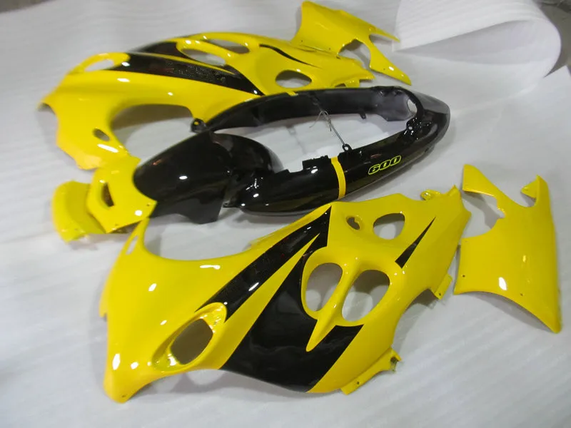 ABS обтекатель комплект для Kantana GSX600 750F 95 96 05 06 GSXF600 GSX750F 1996 2006 желто-черные