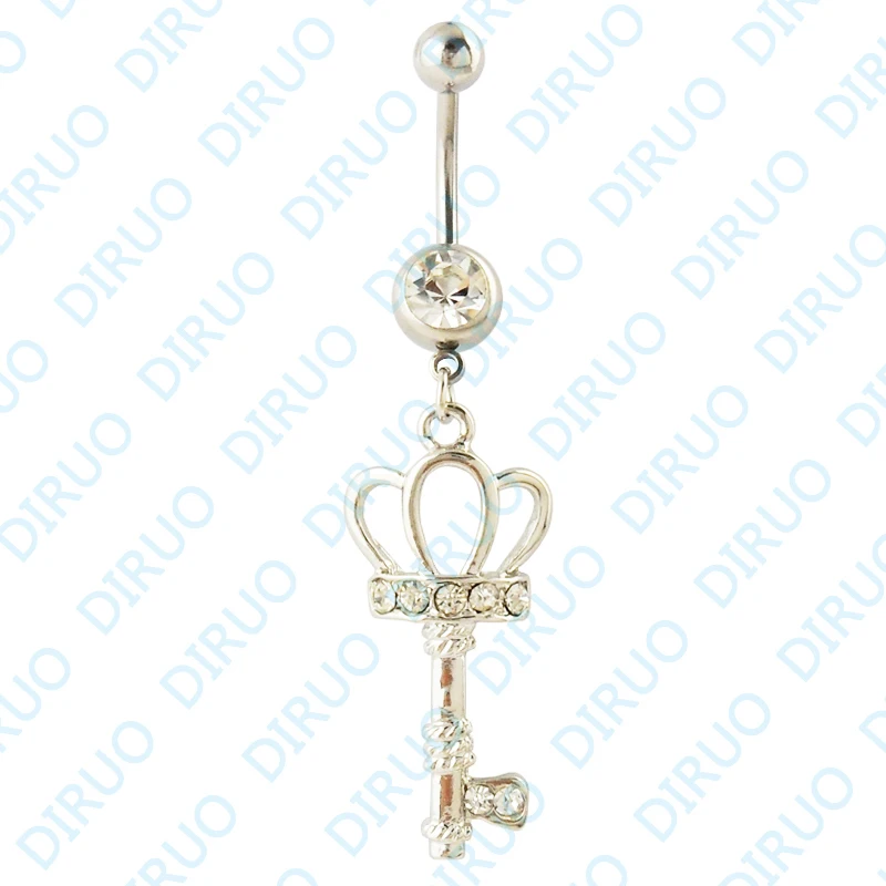 Оптовые продажи 3 цвета кольцо для пупка ювелирное изделие пирсинга тела 5