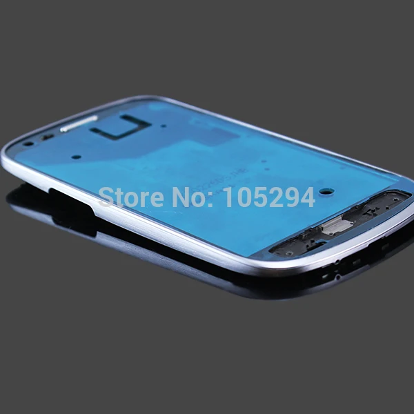 Белый Ближний Корпус Рамка Для Samsung Galaxy S3 mini i8190 + номер Дорожки | Мобильные