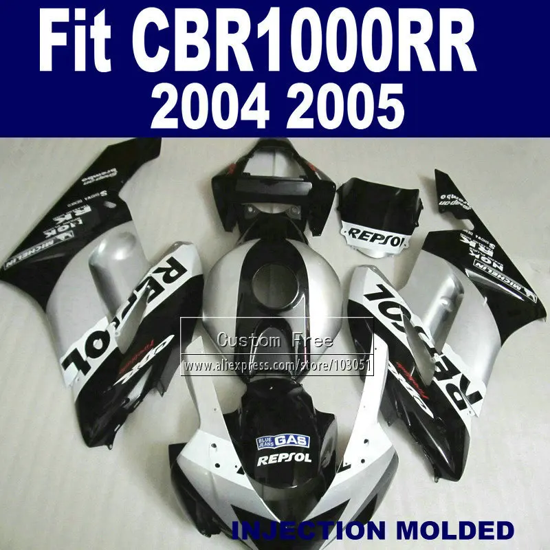 Комплекты обтекателей для Honda 2004 2005 CBR1000RR CBR 1000 RR 04 05 1000RR|fairing kit|repsol fairing1000 rr |