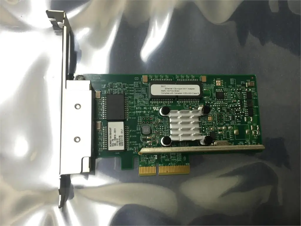 

Original 331T 647594-B21 649871-001 four port Gigabit server network card used 90% new