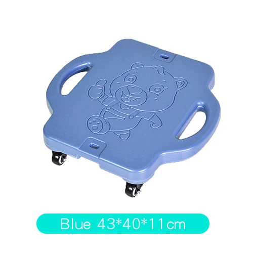 05blue Ruizhi, детский баланс, четыре круглых больших скейтборда, сенсорное оборудование для обучения, детский скутер, игрушки для детей, RZ1048 - Цвет: 05blue