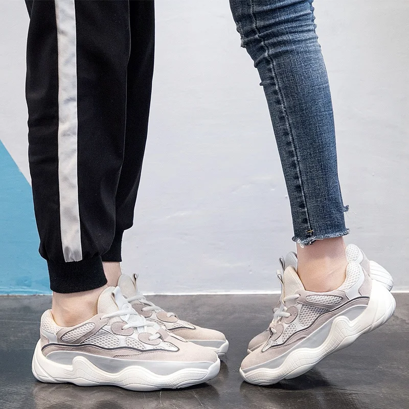 

VANKARING Unisex summer autumn shoes women leather flats fashion sneakers female casual travel shoes ladies platform creepers