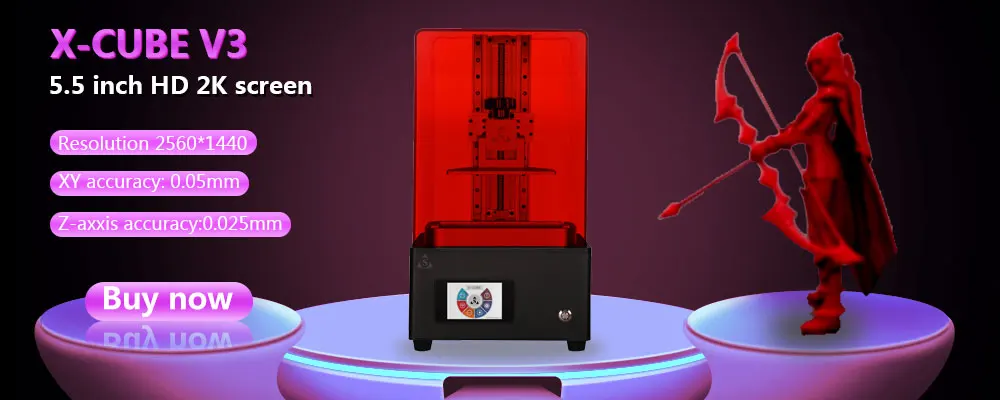 IGRARK 3D принтер УФ отверждения ЖК/DLP ювелирные изделия стоматологические рабочего стола промышленного класса 2 к большой размер