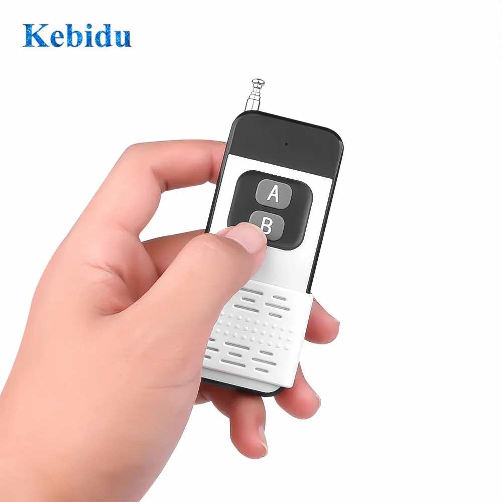 KEBIDU 433 мгц радиочастотный пульт дистанционного управления переключатель