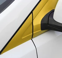 auto window frame abc pillar trims carbon fiber protection film sticker decal car styling for hyundai solaris verna accessories