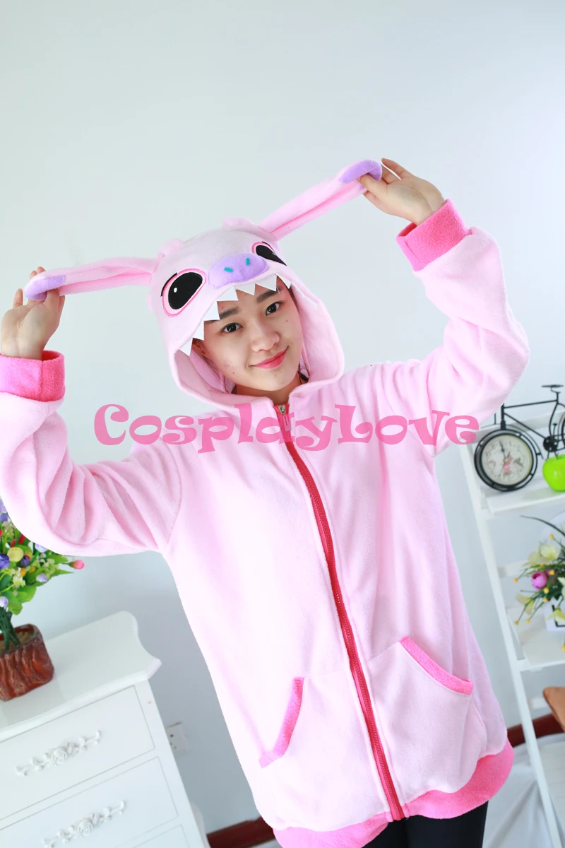 Розовая Толстовка для взрослых кораллового цвета с длинными рукавами и рисунком