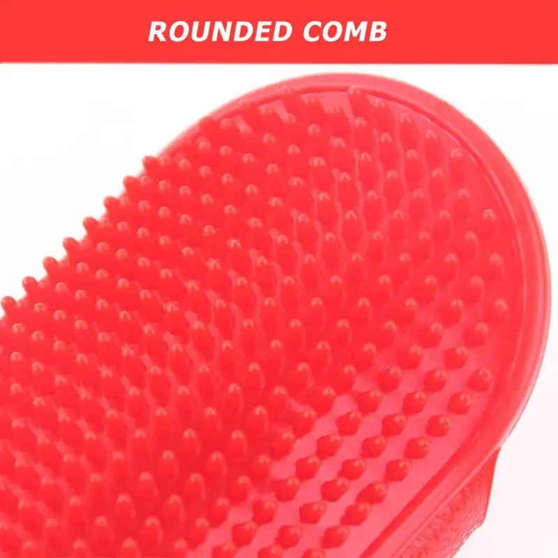 1PC Pet Dog Cat Bath Brush Comb Rubber Glove Hair Fur Grooming Massager Massage Mit Pet Shower Cat Dog Brush Random Color