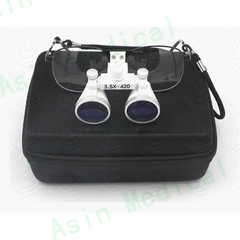 

metal frame changeable near sighted glass dental doctor loupes replaceable glasses surgical magnifier