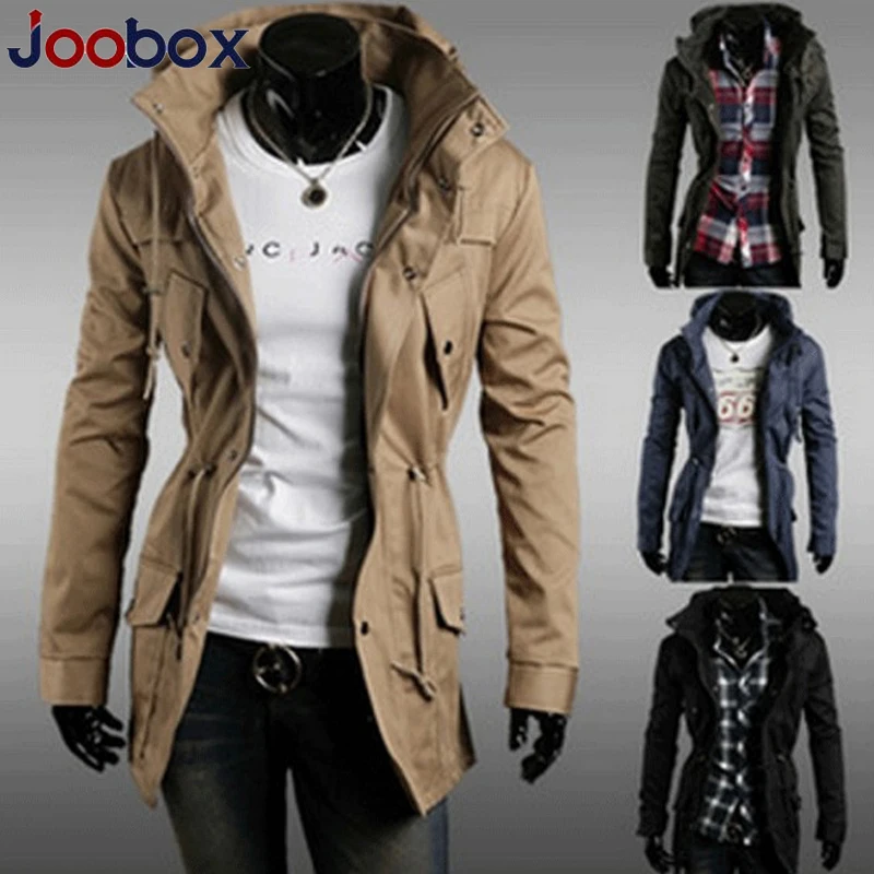 jaqueta masculina 2018 New Metrosexual Man Double Trade Solid Blazer Men's Jacket black Long Sleeve men Coat Dropshipping | Мужская