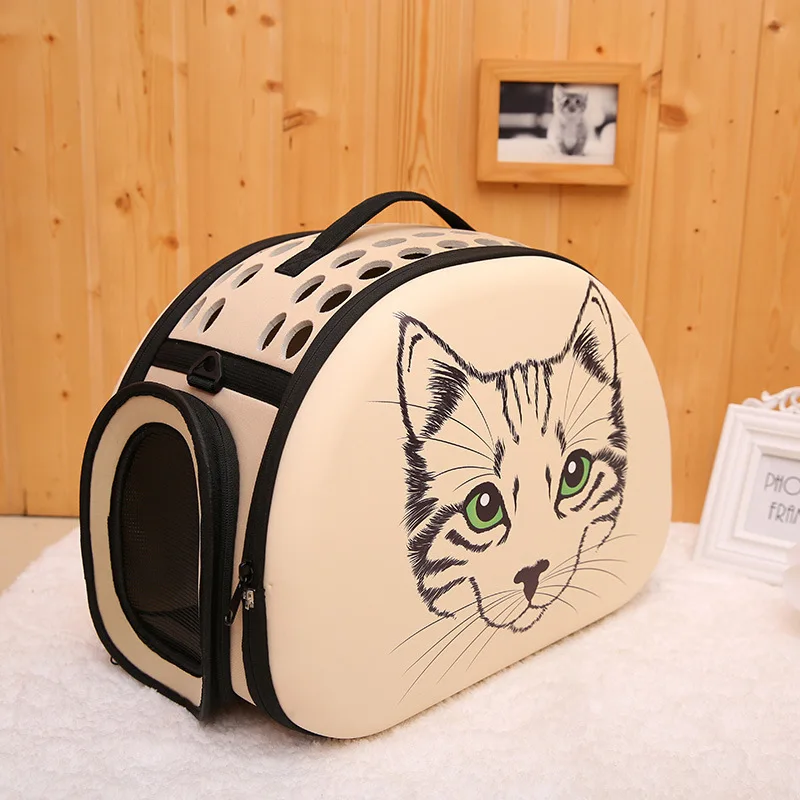 

Pet Cat Carrier EVA Pet Portable Collapsible Outside Outpack Backpack Bag Travel Shoulder Bag For Cat Puppy Pet Supplies