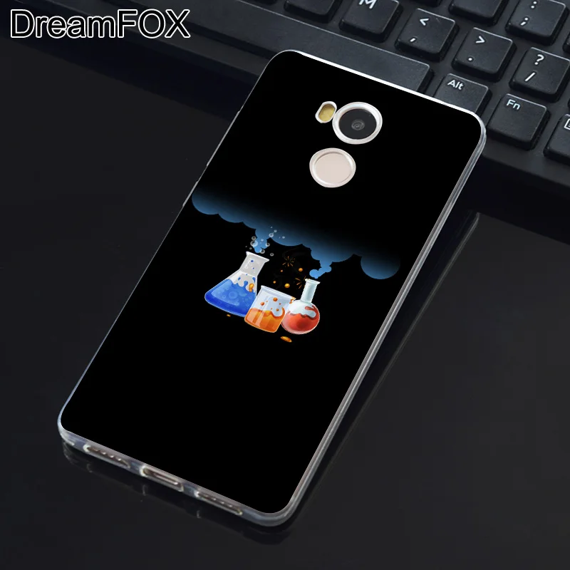DREAMFOX K045 химии Мягкие TPU силиконовый чехол для Xiaomi Redmi Note 3 4 5 плюс S 4A 4X 5A Pro