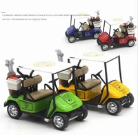 136 scale alloy pull back model carshigh simulation golf cart model metal diecastcollection toy vehiclefree shipping