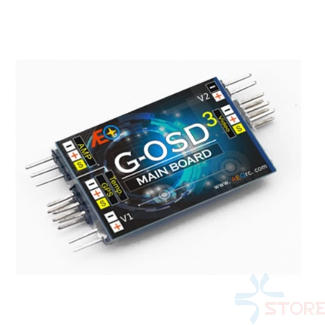 AEO G OSD3 OSD FPV система отображения температуры и AMP форма с GPS датчиками тока для Quad Hexa