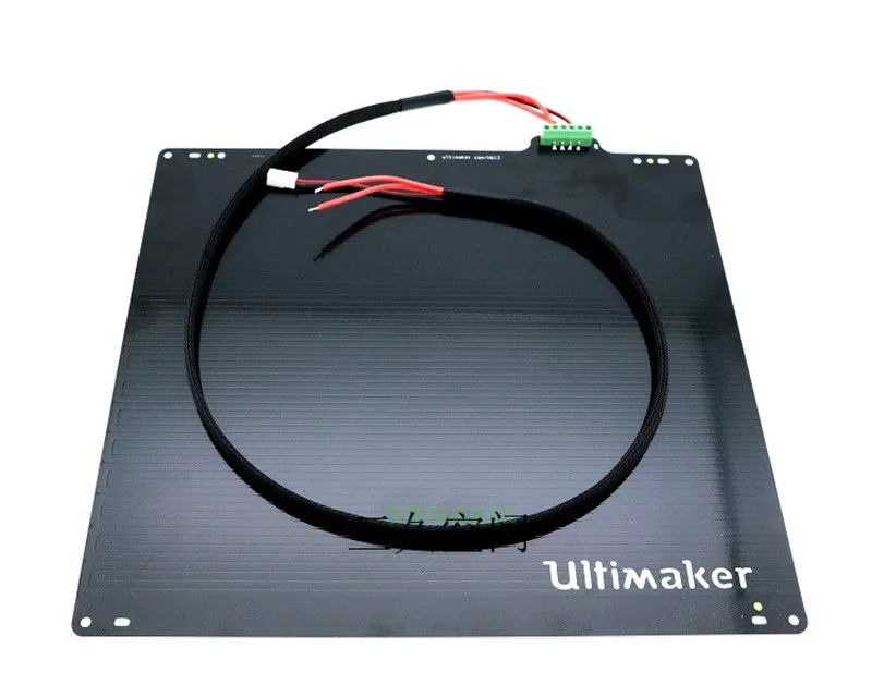 Удлиненный 3D принтер UM 2 Ultimaker Подогреваемая платформа сделай сам с датчиком PT100