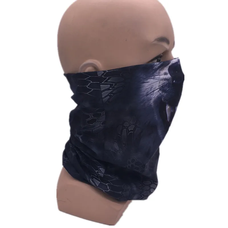 Волк клещ узор Бандана Балаклава Открытый Охота дыхание мотоцикла Велоспорт