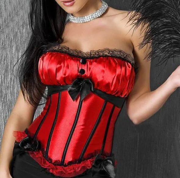 Новейшие женские сексуальные винтажные кружевные корсеты и бюстье черного