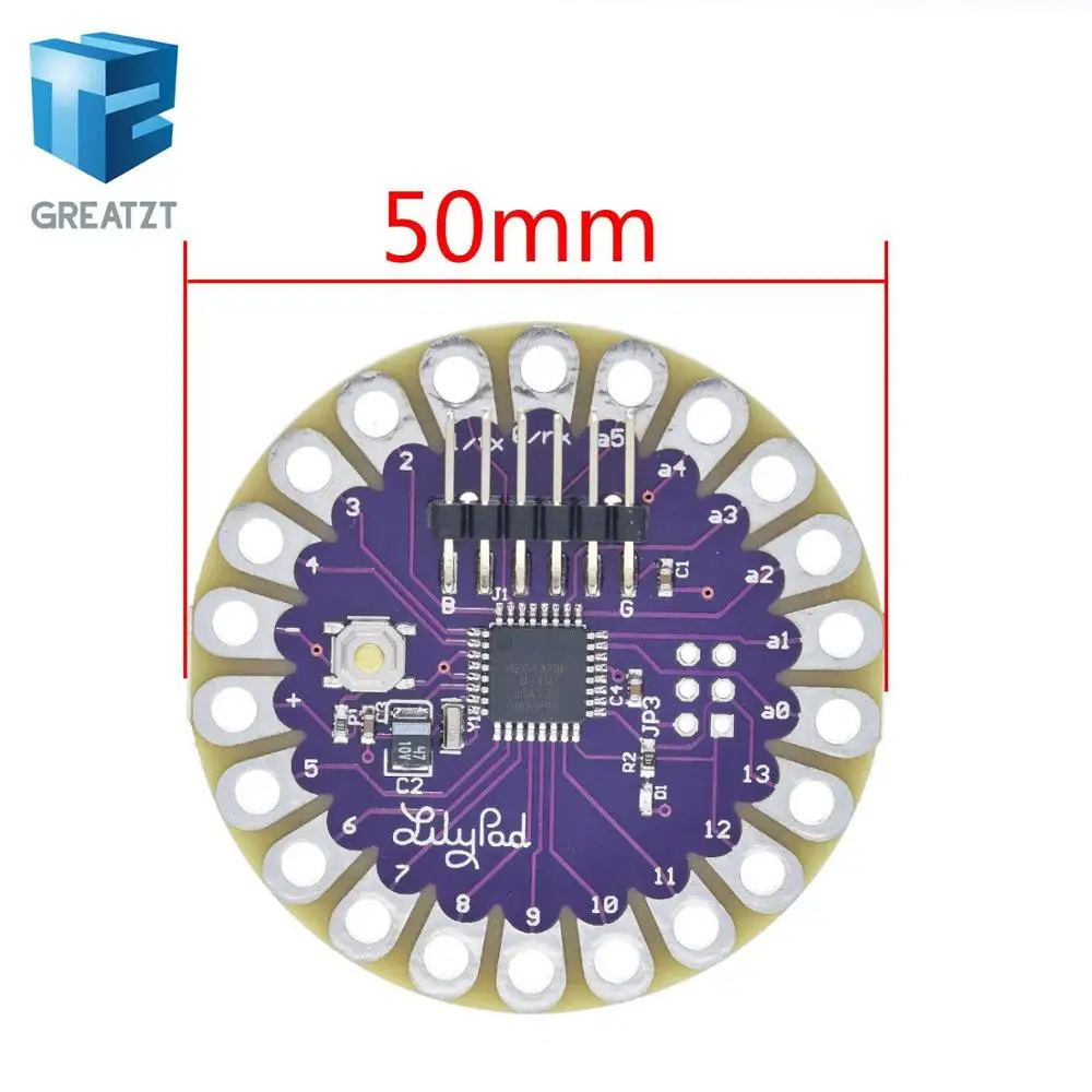 Материнская плата GREATZT LilyPad 328 ATmega328P ATmega328 16 м для Arduino|Интегральные схемы| |