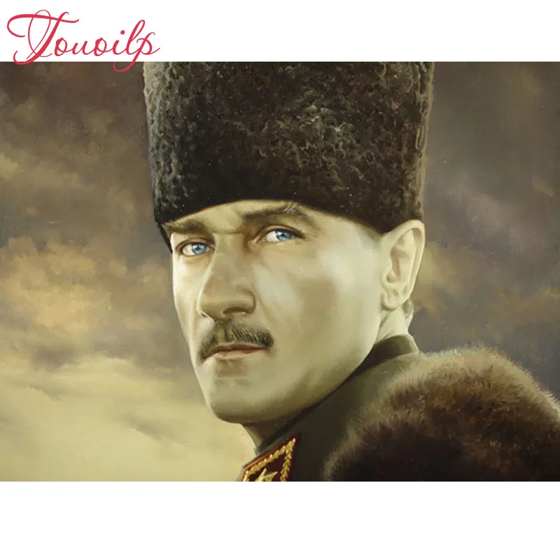 Алмазная живопись Kemal ataturk алмазная 5d картина сделай сам полная вышивка крестиком