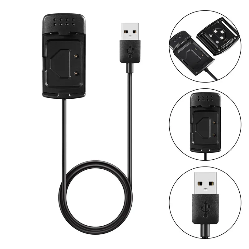 USB зарядное устройство зарядный кабель для Scosche ритм + умный Браслет черный