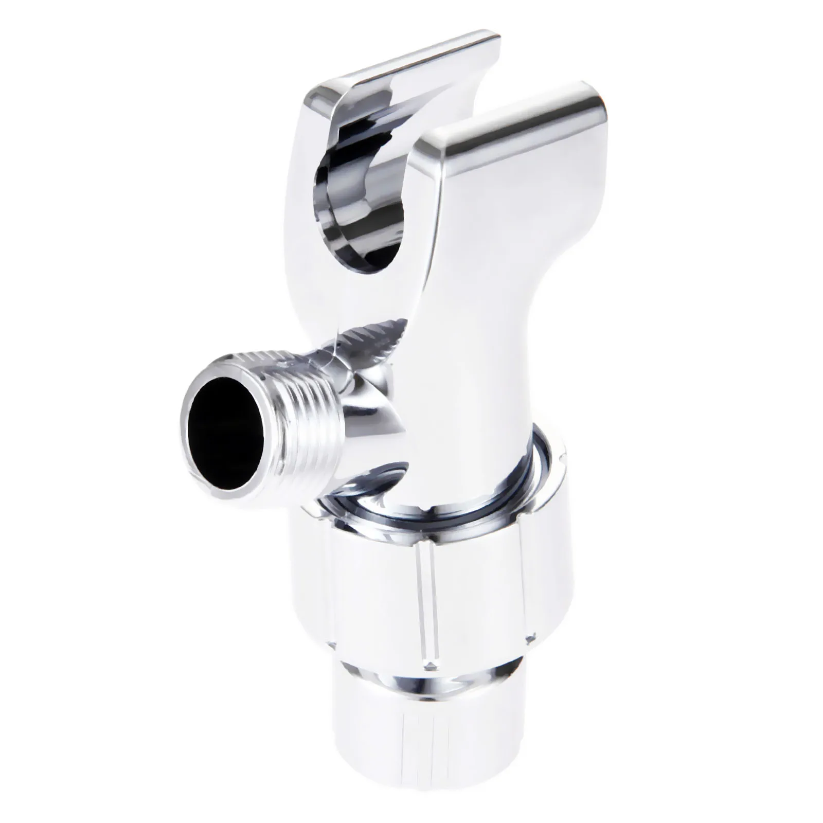 ABS хромированный Универсальный держатель для душевой головки с регулируемым