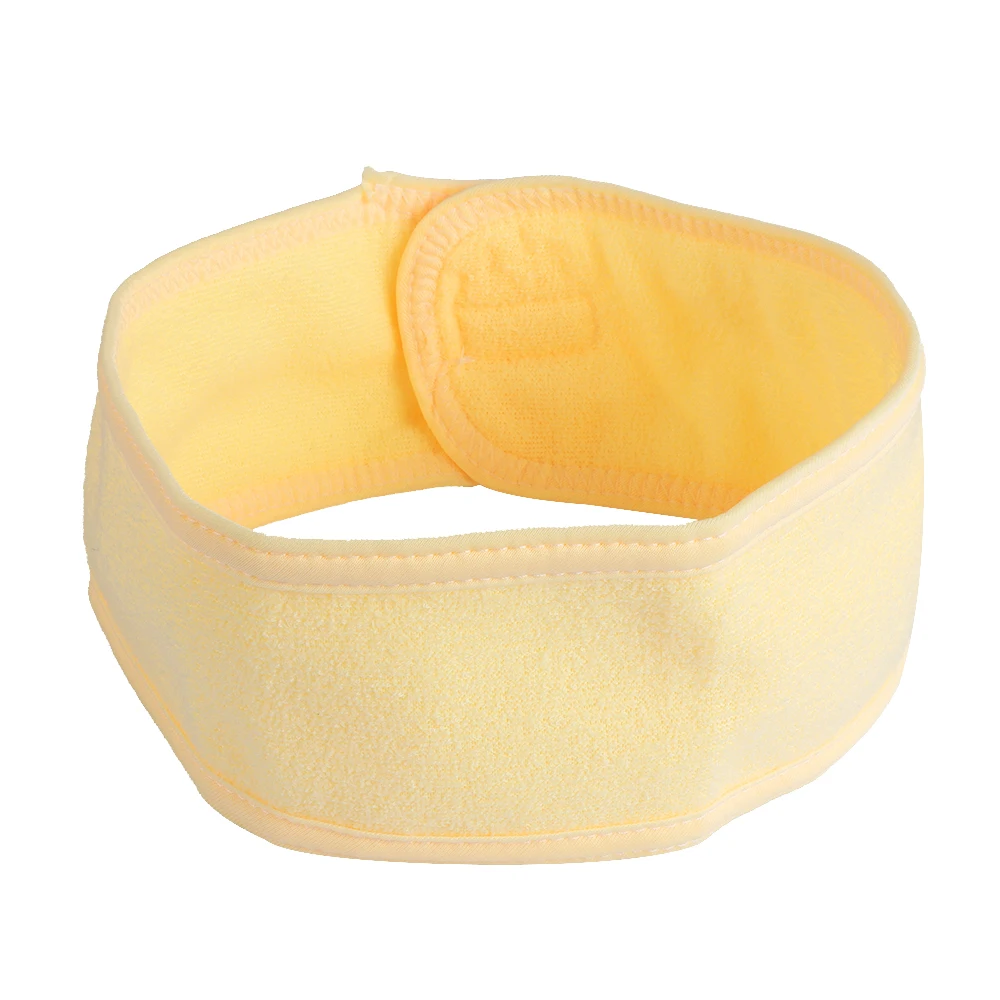 Женская Мягкая регулируемая повязка для волос Красивая резинка спа салон