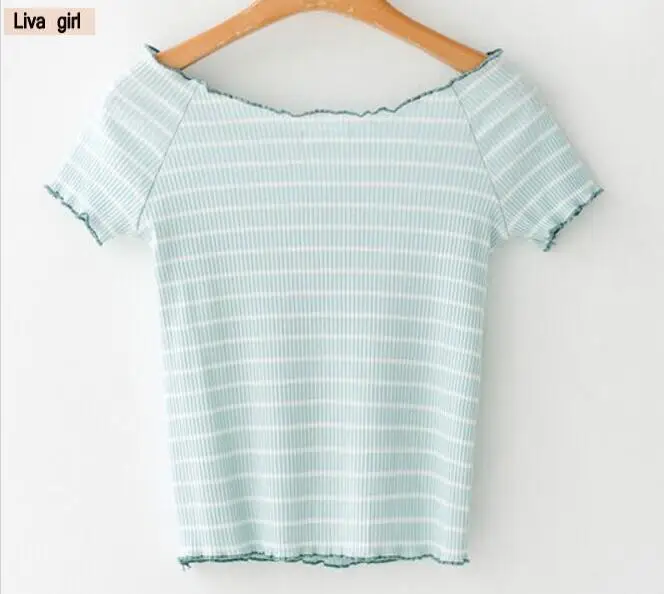 Оптовая слово воротник без бретелек рубашка сплошной цвет высокой талии