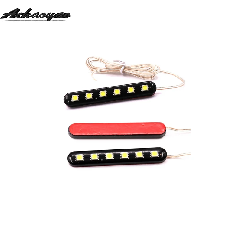 Взрывные модели Модифицированная 6LED Мини водонепроницаемая мигающая аварийная
