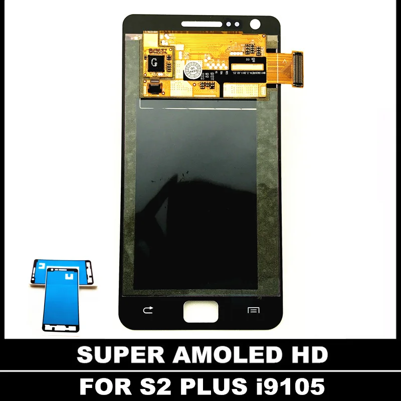 100% рабочий AMOLED LCD Замена для Samsung Galaxy S2 i9100 или Plus i9105 ЖК-дисплей кодирующий