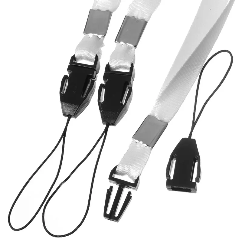 Полиэстер и пластик ID держатель шейный ремешок значка аксессуары для хранения