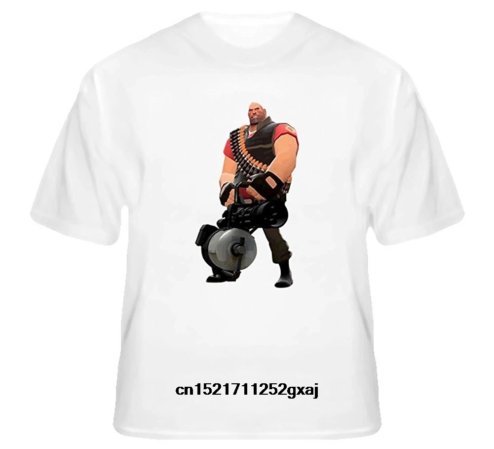 Возьмите Для мужчин футболка Team Fortress 2 тяжелых fortnite забавная новинка wo