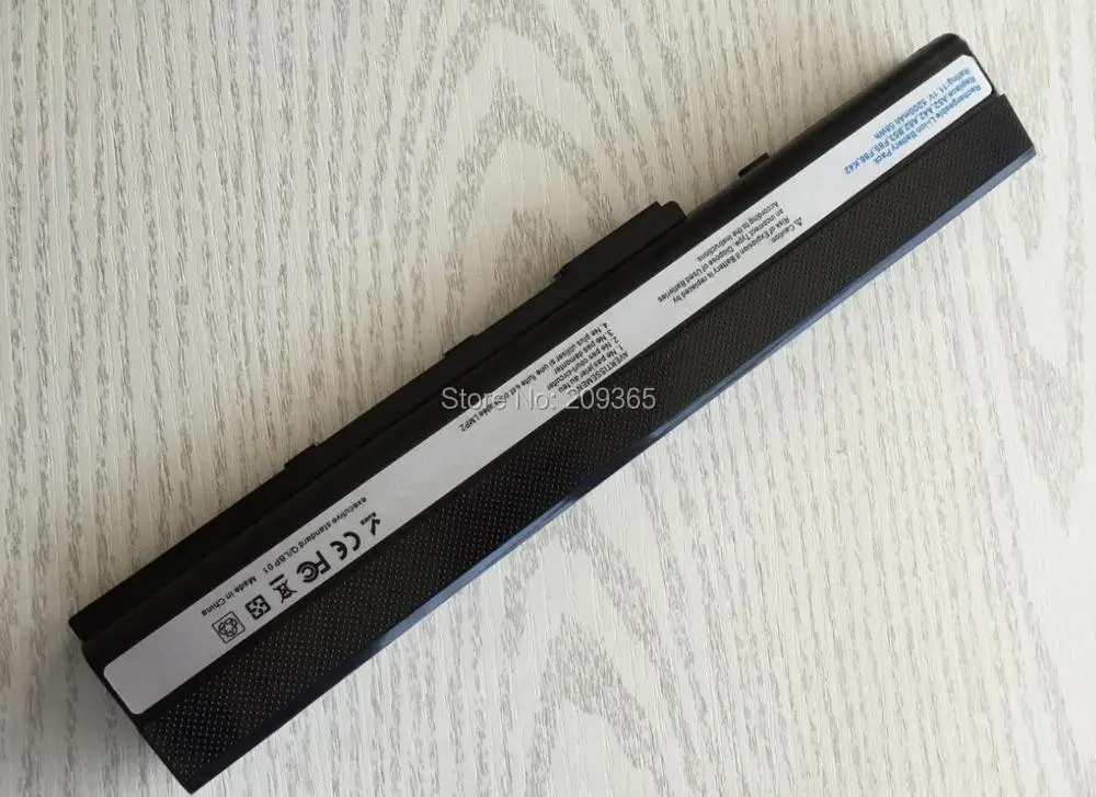Аккумулятор для ноутбука Asus 70-NXM1B2200Z A42f A42j A52j A52f k52 k42 k52jt k52ju k52jc k52jr K42JV K52 |