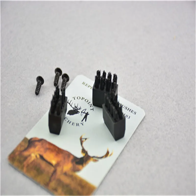 Сменные щетки с винтом для держателя заложников 3 шт.|arrow brush|arrow rest brushsport hunting |