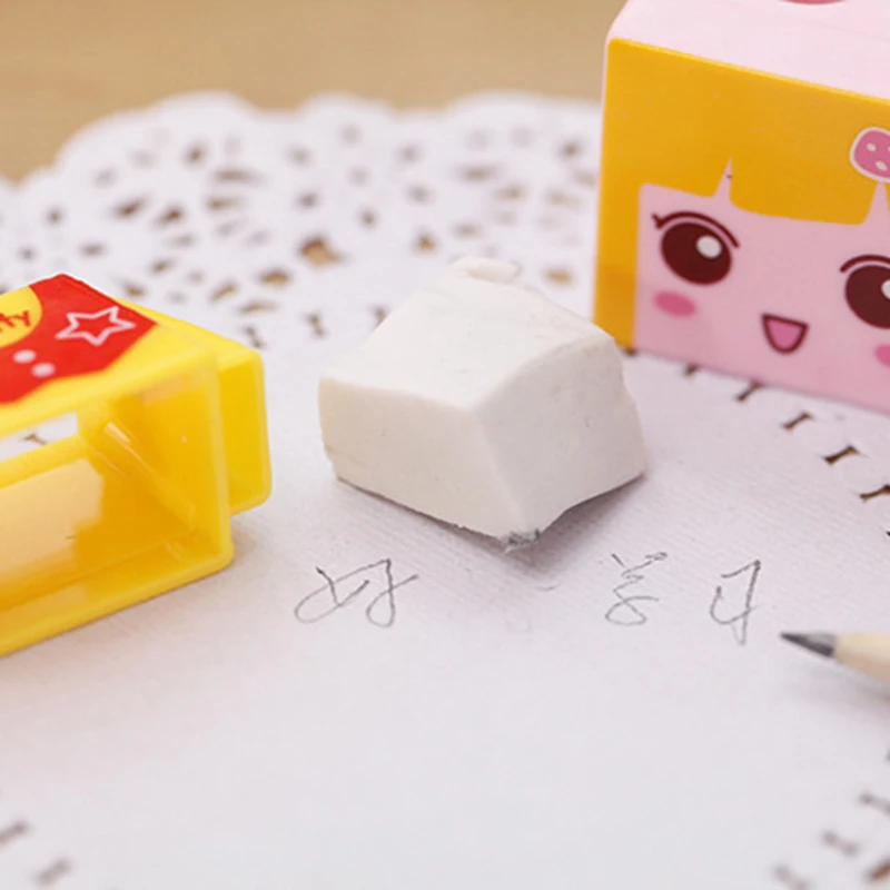 Kawaii мультфильм маленькие люди точилка для карандашей милый креативный Сделай