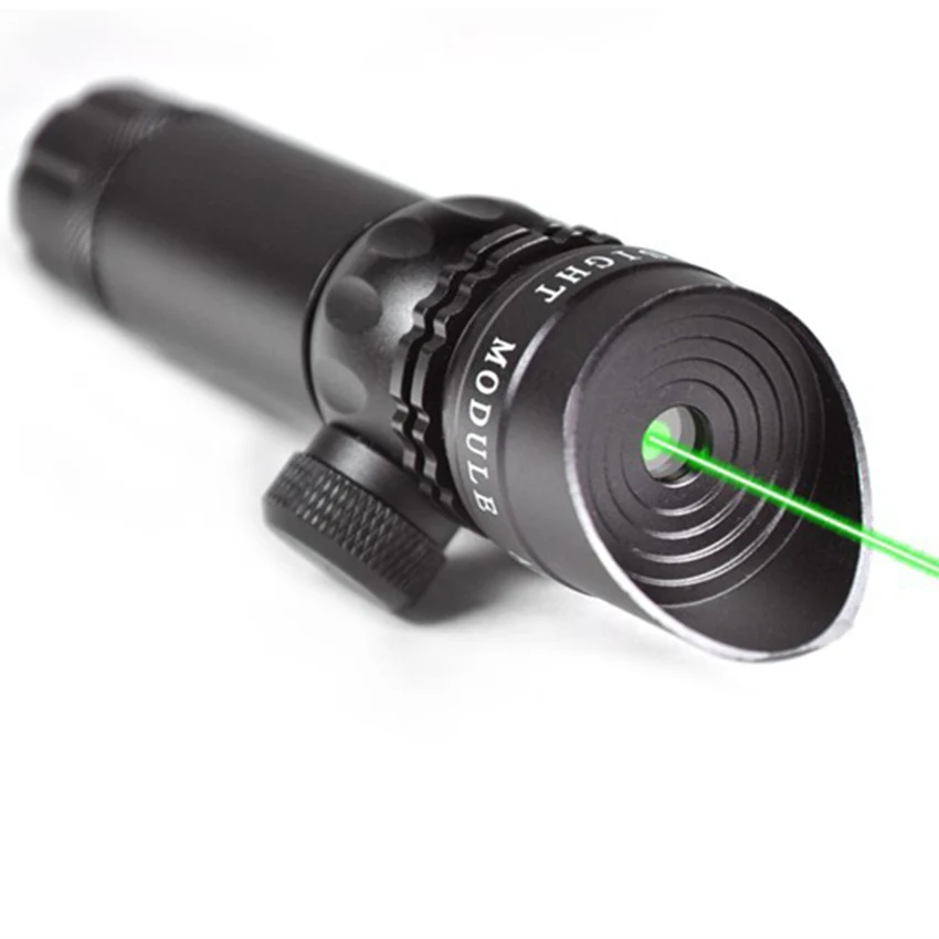 Тактический зеленый красный лазерный прицел 5 МВт + рейку пистолет винтовка