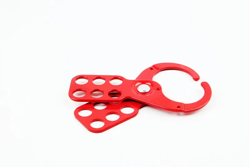 

Industrial Hasps-Six-hole steel safety lockout Hasp Diameter 25mm