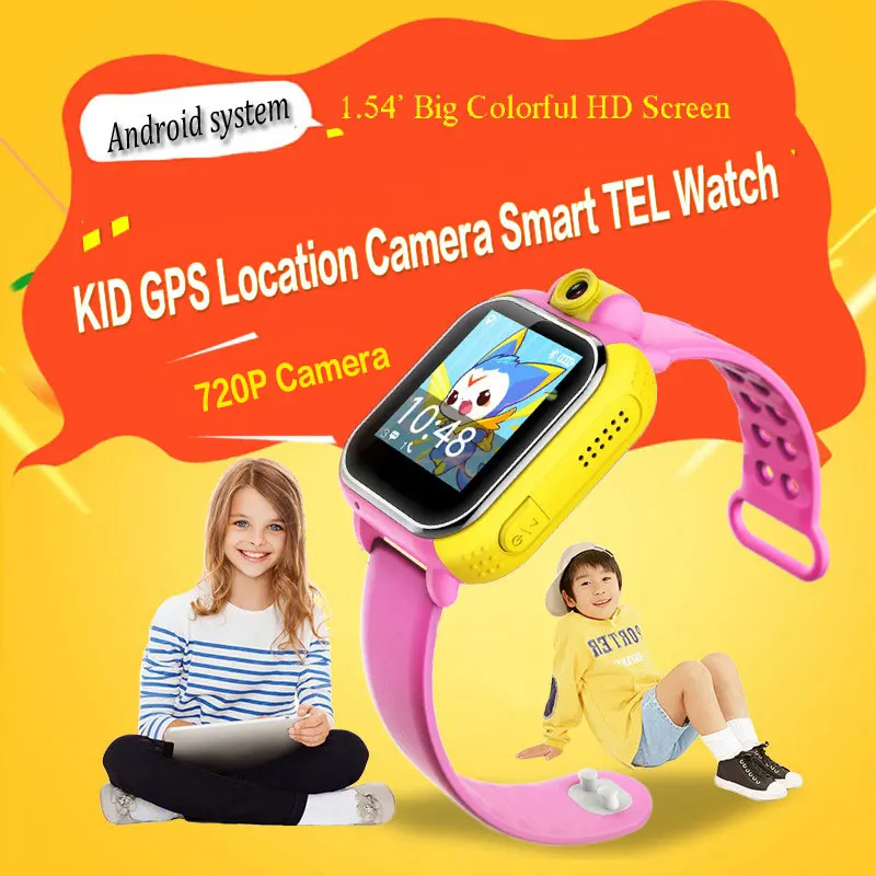 Смарт-часы TORTOYO Q730 3G для детей телефон точный GPS позиционирование сенсорный экран