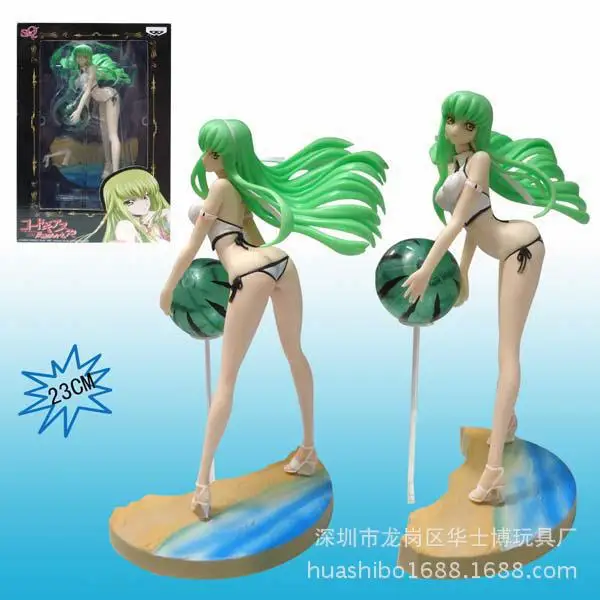 Сексуальная фигурка персонажа из ПВХ код Geass CC 23 см коллекционные фигурки игрушки