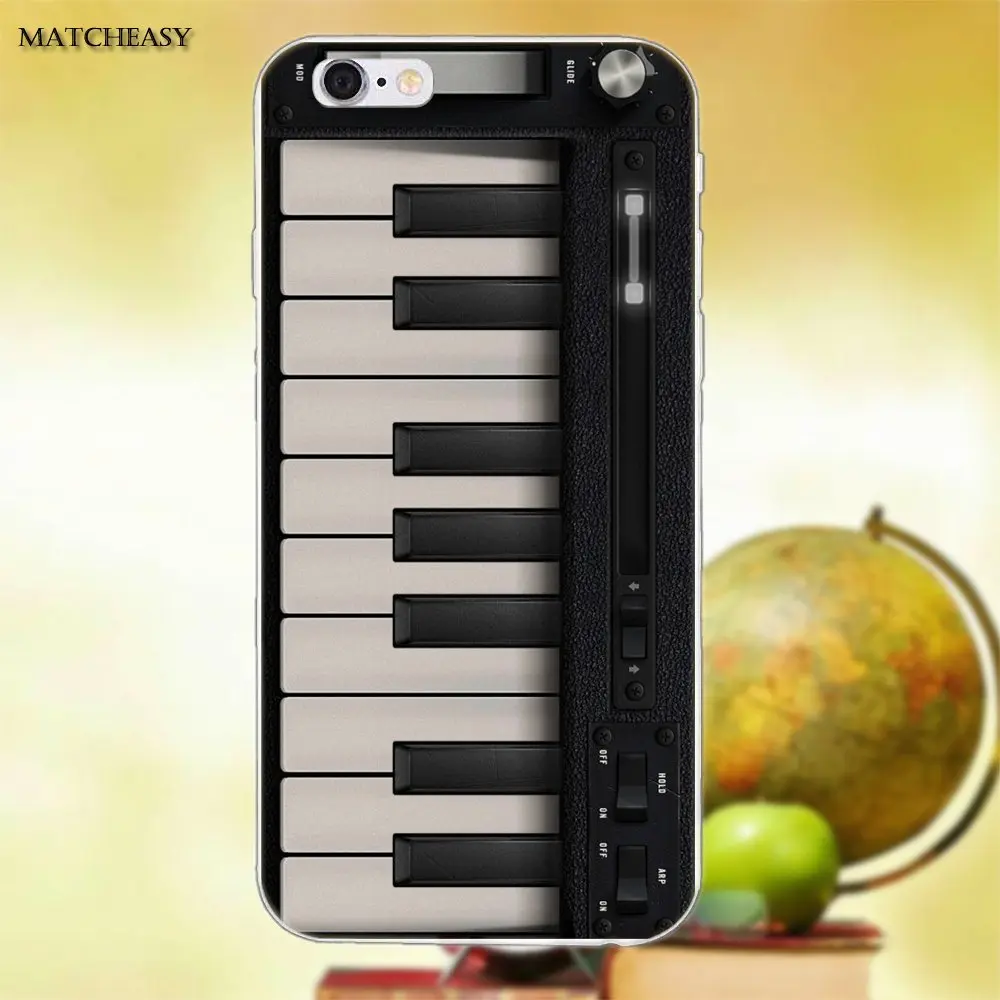 Классический синтезатор Synth Moog Мягкий чехол из ТПУ для Apple iPhone X XS Max XR 4 4S 5 5C SE 6 6S 7 8