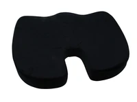 black coccyx orthopedic seat cushion lumbar support comfort foam office pillow