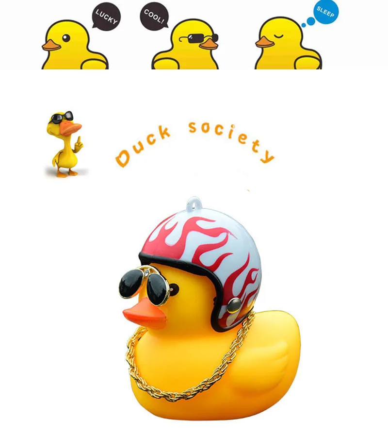 Автомобильный орнамент, автомобильные аксессуары Lucky Duck society, прекрасная креативная кукла, авто интерьер, 3d украшение на приборную панель, подарки со шлемом