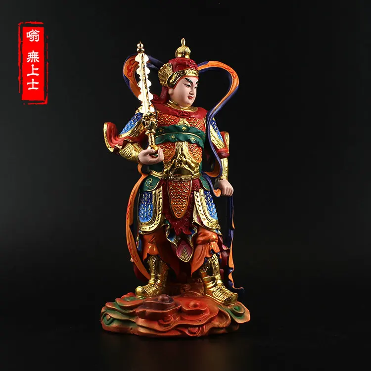 Статуя персонажа, Guan Gong, Wei Tuo, статуя, Буддийские принадлежности, изделия из смолы, украшения для дома, праздничные подарки