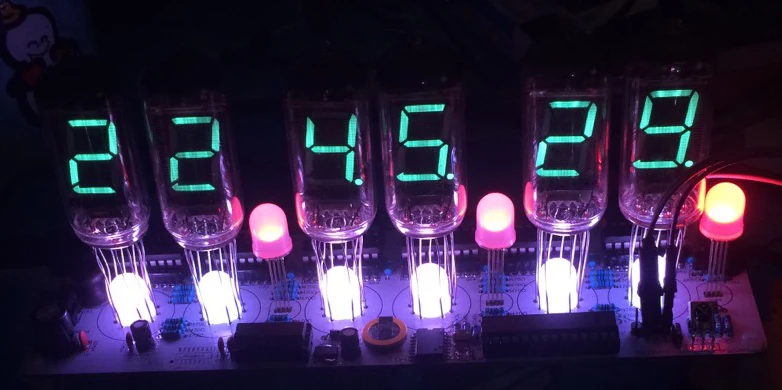 NB-11 DIY флуоресцентная трубка часы IV-11 комплект VFD трубка комплект светящаяся трубка флуоресцентная трубка
