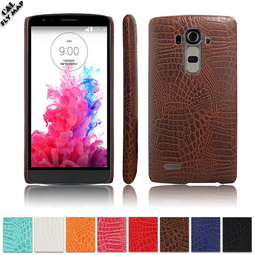 Крокодиловый Чехол для LG G3 D851 D852 D855 D856 D855P жесткий защитный чехол ПК G 3 LGG3 D 855 F460