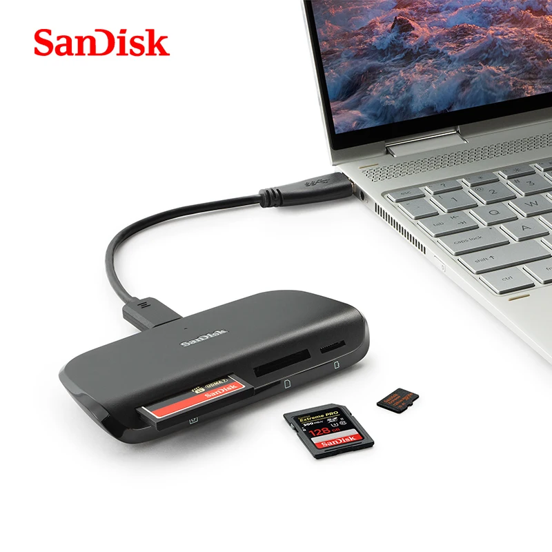SanDisk USB 3 0 высокоскоростной мульти в одном кард ридер интерфейс type a с