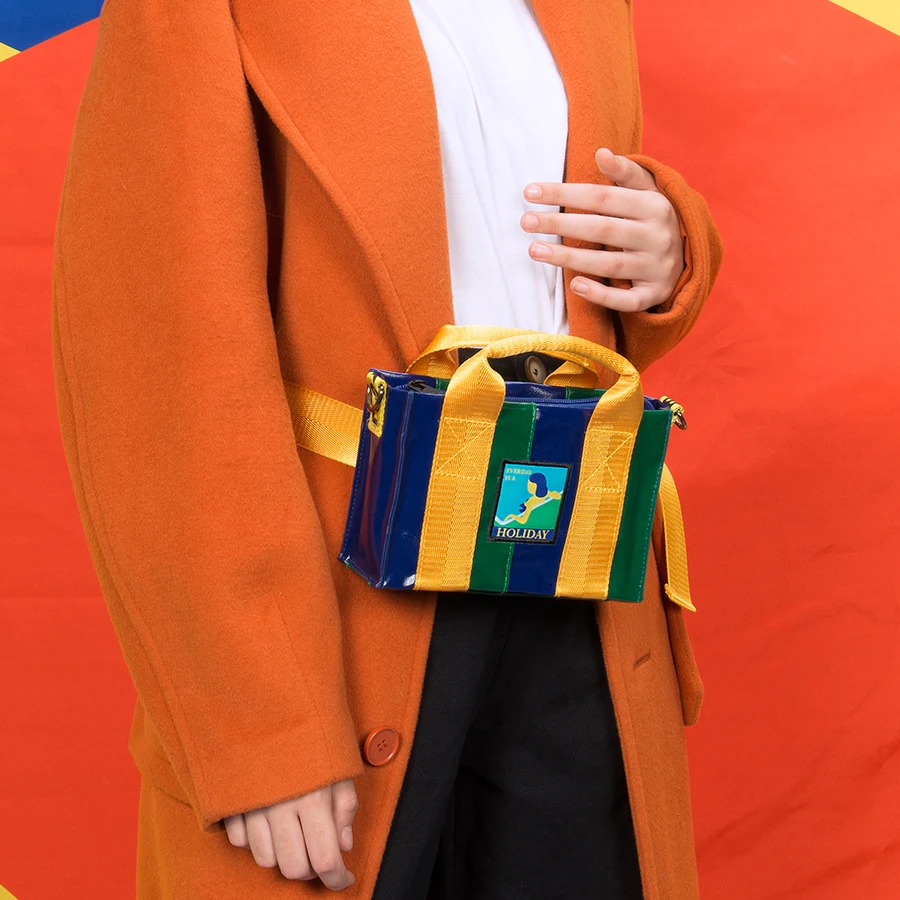 Новинка 2019 оригинальные милые сумки с откидным клапаном и на талию контрастных