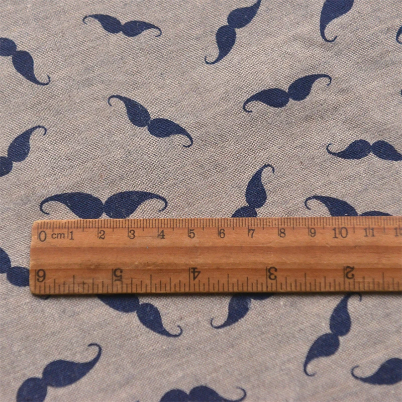 

Grey Hide Blue Beard Cotton Cloth Made of Forest-made Clothing with Shoulder Long Skirt Children's Dress Hand-made Diy Fabric