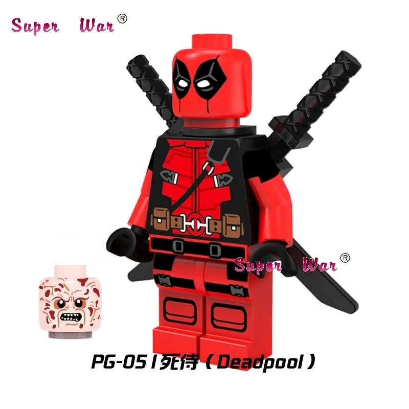 PG051 Одиночная супергерой DC отряд самоубийц Джокер серии строительные блоки действие наборы Модель Кирпичи игрушки для детей - Цвет: PG051