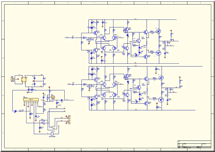 HiFi A3 полностью симметричный двойной дифференциальный FET усилитель мощности плата UPC1237 схема защиты за пределами LM3886