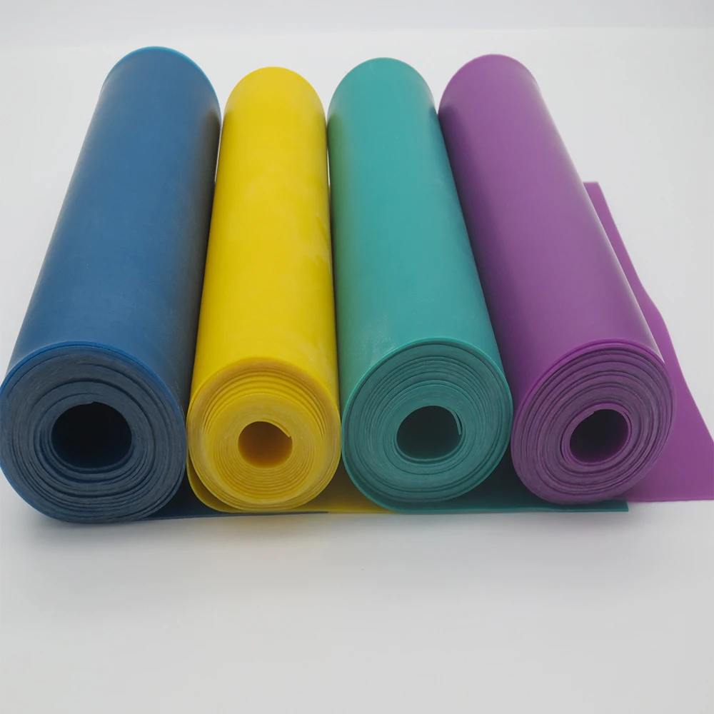 

2meters flat rubber band for slingshot 0.55mm 0.6mm 0.65mm 0.7mmFlat Rubber Band used for hunting catapults out door